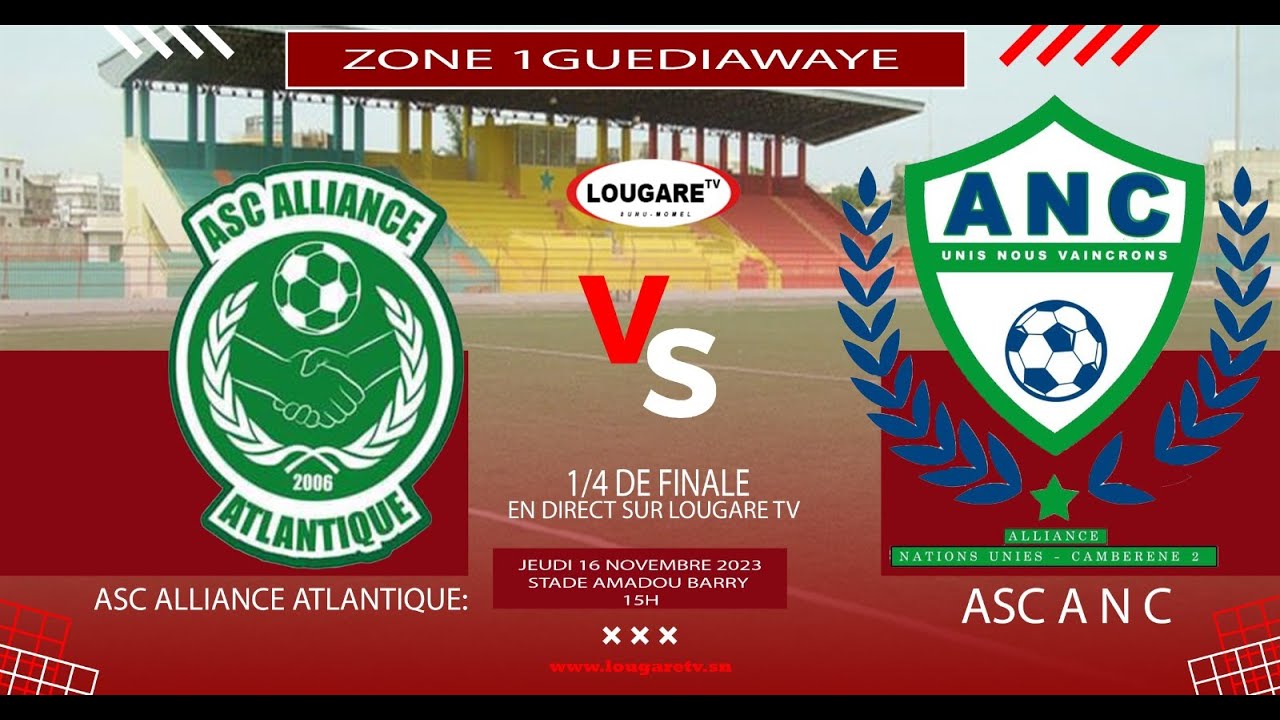 [ 🔴DIRECT ]  navetane zone 1 guediawaye Asc ANC vs Asc Alliancee Atlantique