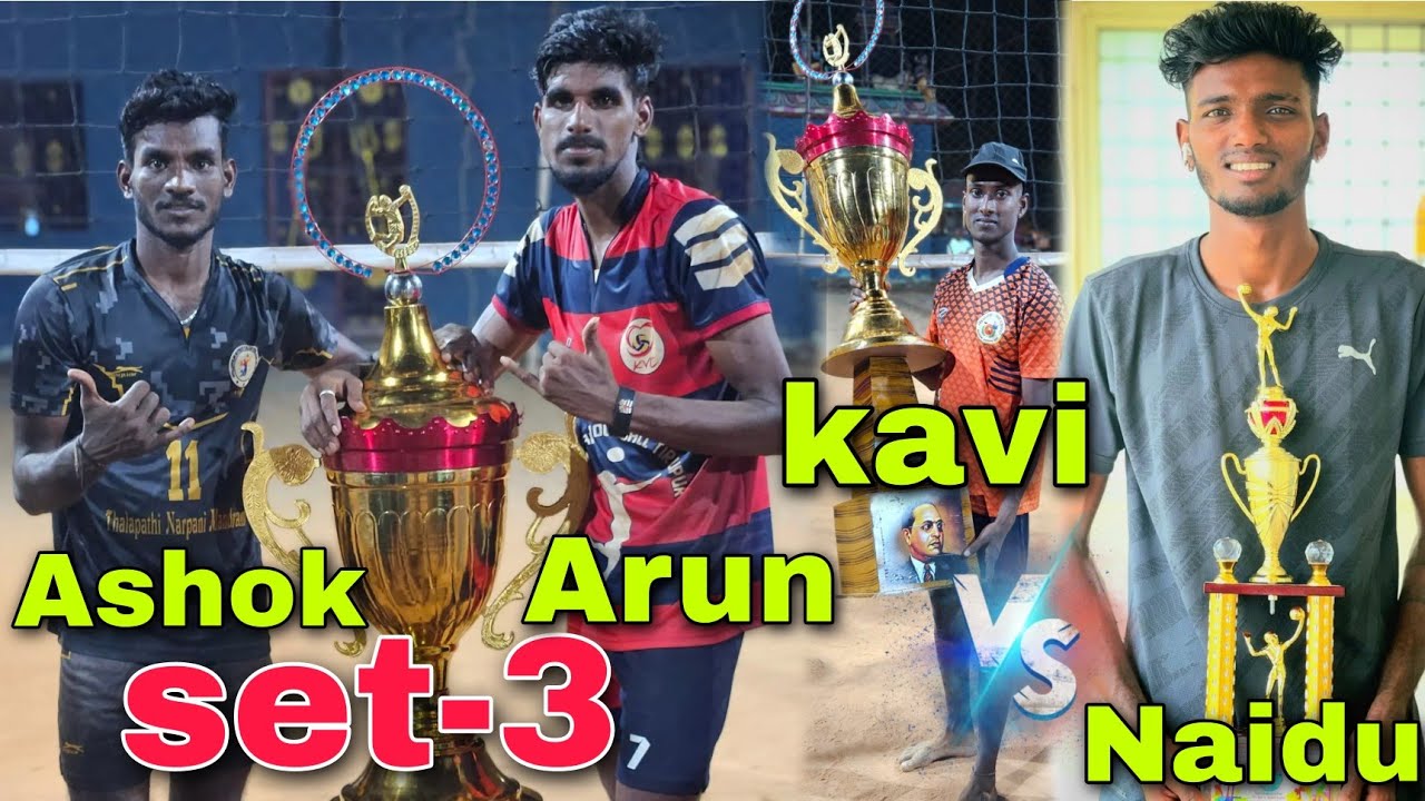 Ashok on fire🔥🔥| Semi-final Set-3 | Mayiladuthurai Vs Dream Boys (Naidu) | Mr Love Volleyball