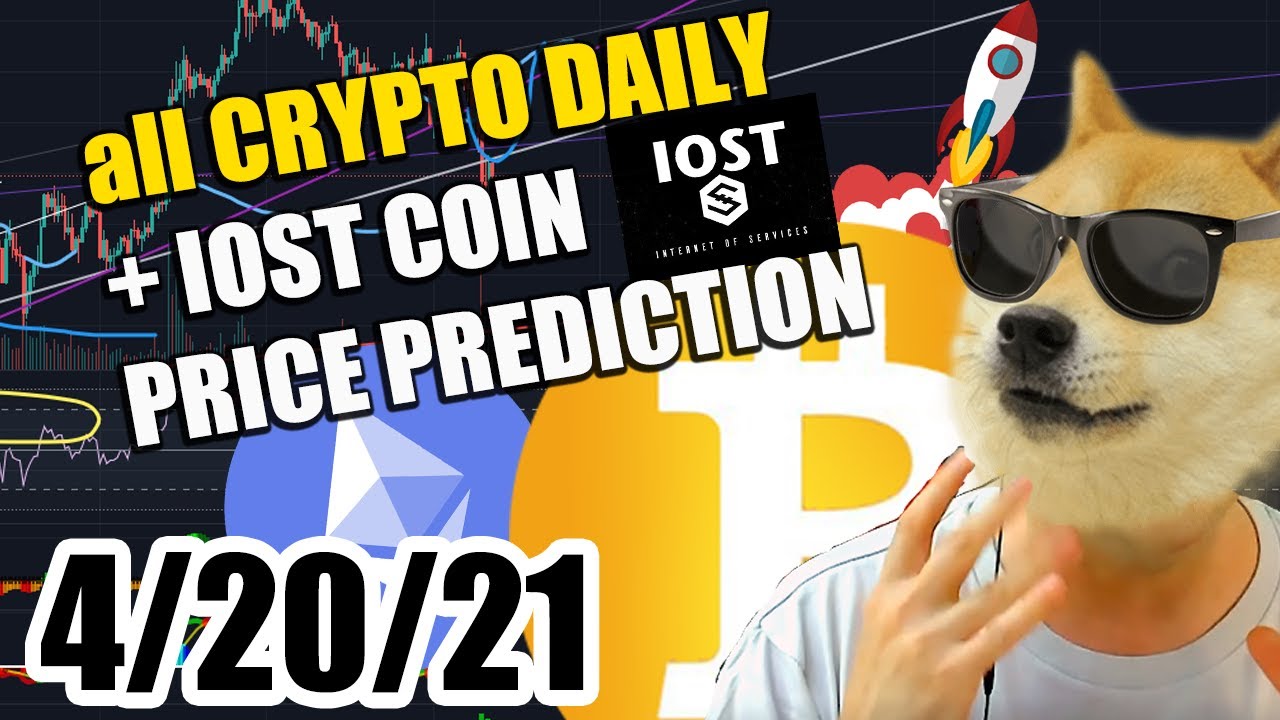 DAILY CRYPTO + IOST analysis - price prediction - TODAY - IOST coin IOSTUSDT