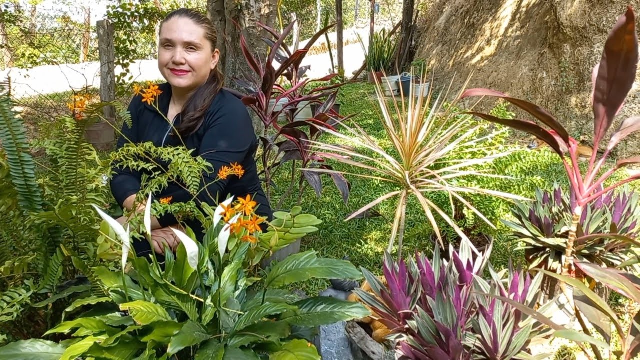 Dia de jardineria en el rancho