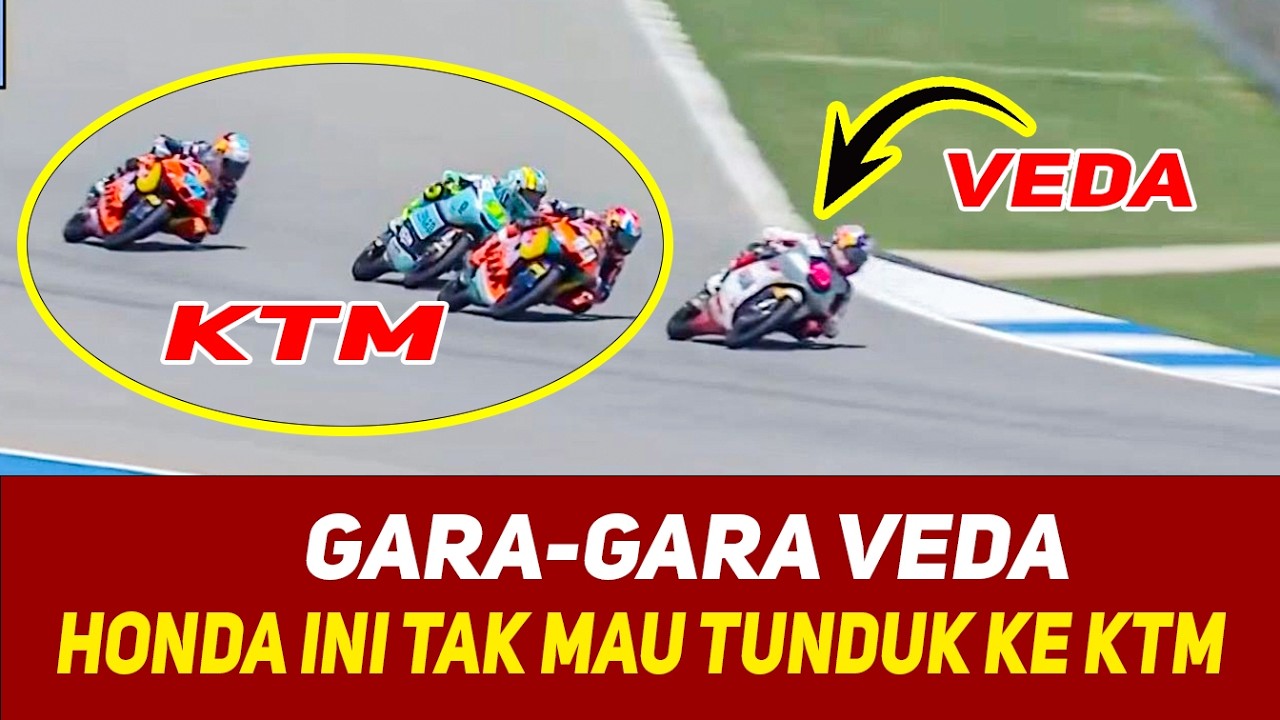 CUMA VEDA YANG BISA 🔥 DOMINASI AUSTRIA RETAK GARA-GARA SATU HONDA INI