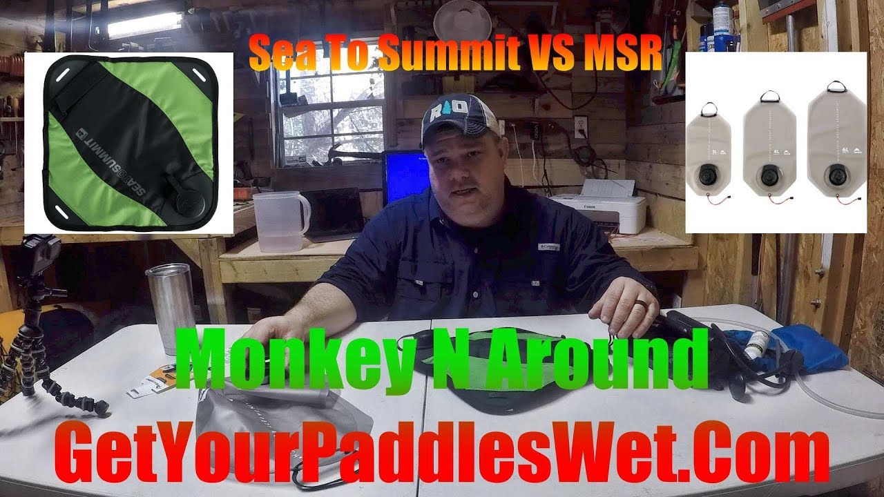 Sea to Summit Pack Tap VS The MSR Dromlite Water Bladder