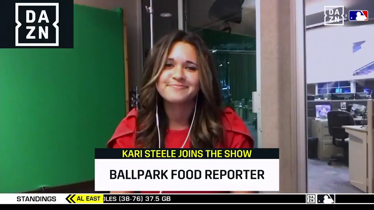 Ballpark Food Reporter Kari Steele on MLB Network's ChangeUp
