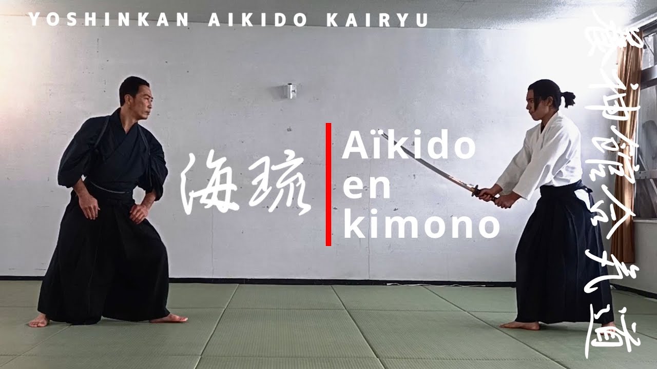 Aïkido en kimono 着物で合気道 #aikido