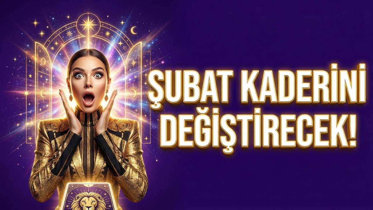 Aslan Burcu İçin Evrenin Kapılarını Aralayan Büyük Dönüşüm! ŞUBAT Astroloji ve Tarot Mesajları