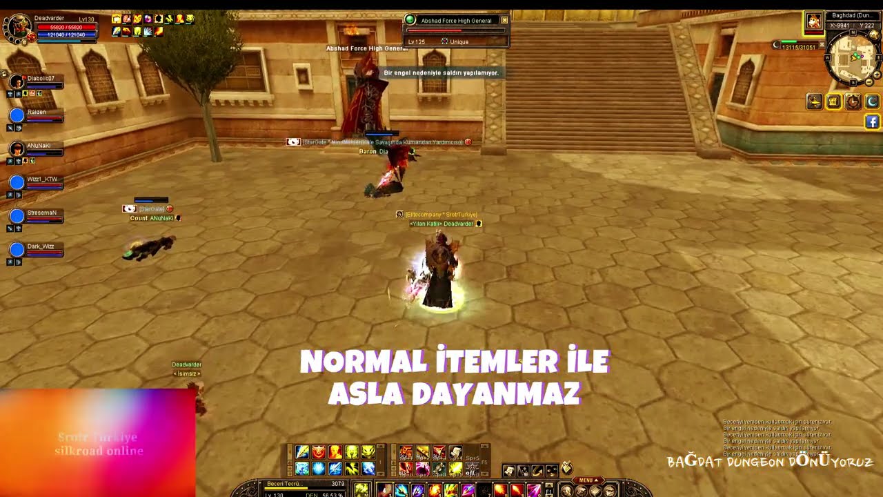 Bağdad Dungeon Unıq :Bug silkroad online #joymax