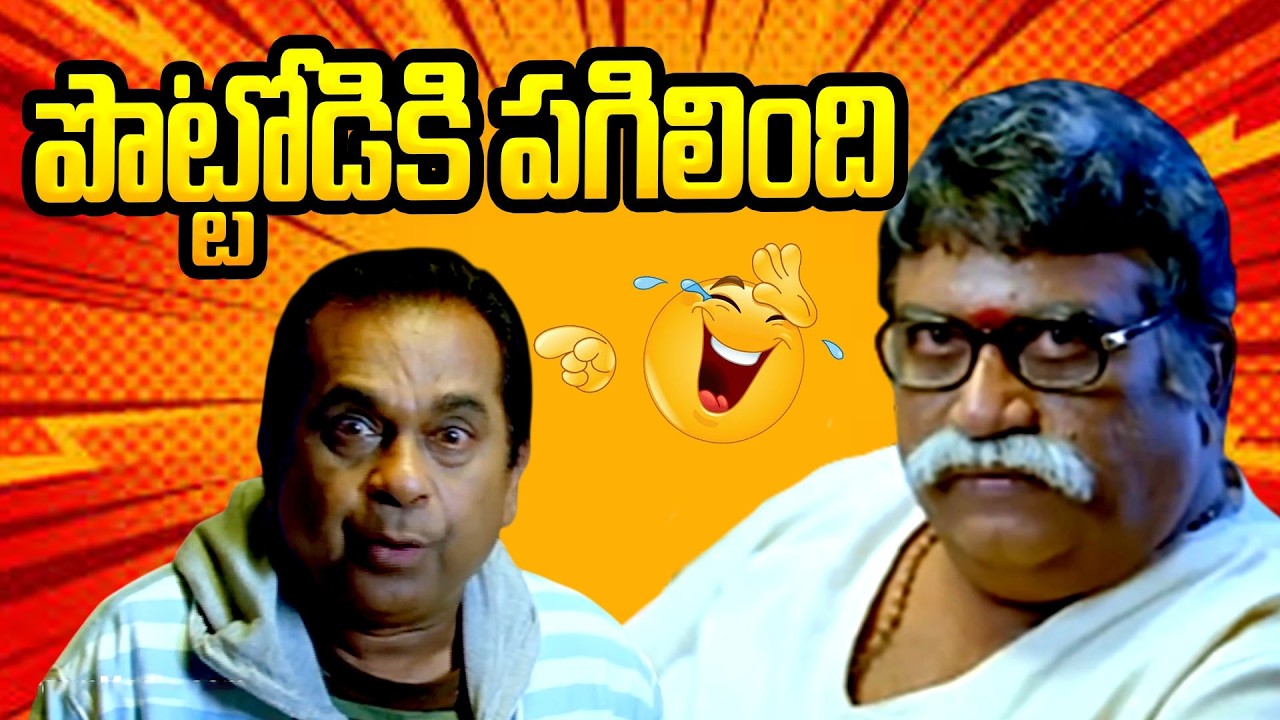పొట్టోడికి  పగిలింది ... Bramhanandam Back 2 Back Comedy Scenes | Namo Venkatesha | Venkatesh