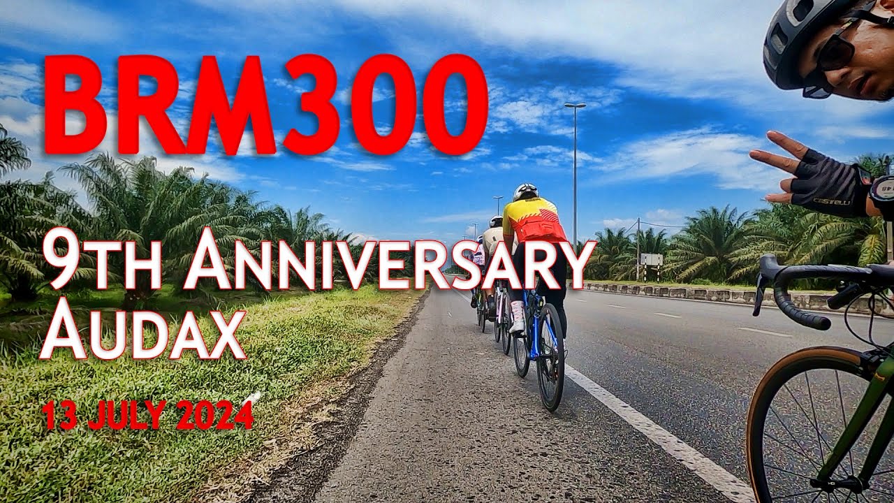 I barely finished this 300km ride in one piece