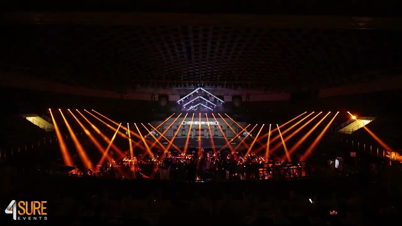 Light Show For Al Fujairah IFBB MR & MS World Championship 2024.