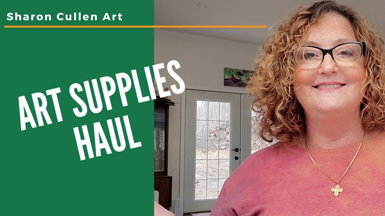 Art Supplies Unboxing