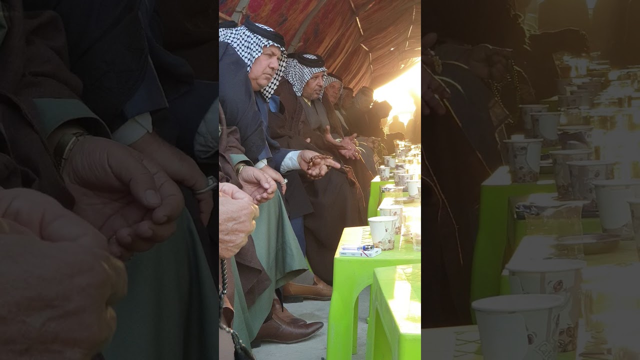 مشية ال شبل على الجنابات بحضور الشيخ حيدر ال جريو