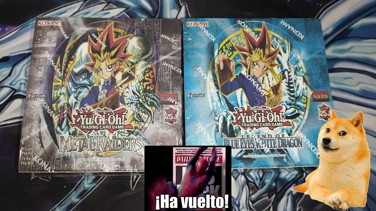 YU-GI-OH! -  METAL RAIDERS 25th Anniversary - Unboxing Español