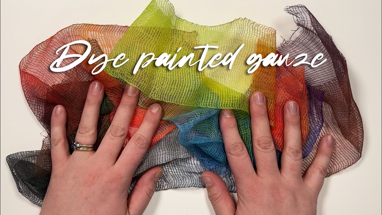 Dyed Gauze: using Dye-na-Flow