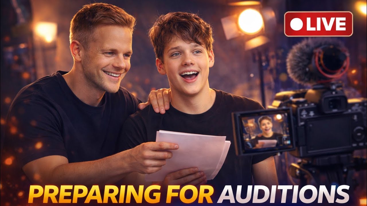 Actor Audition Prep 🎭 Behind the Scenes Before a BIG Audition