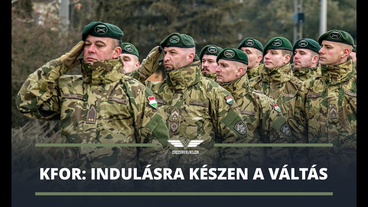 KFOR: indulásra készen a váltás