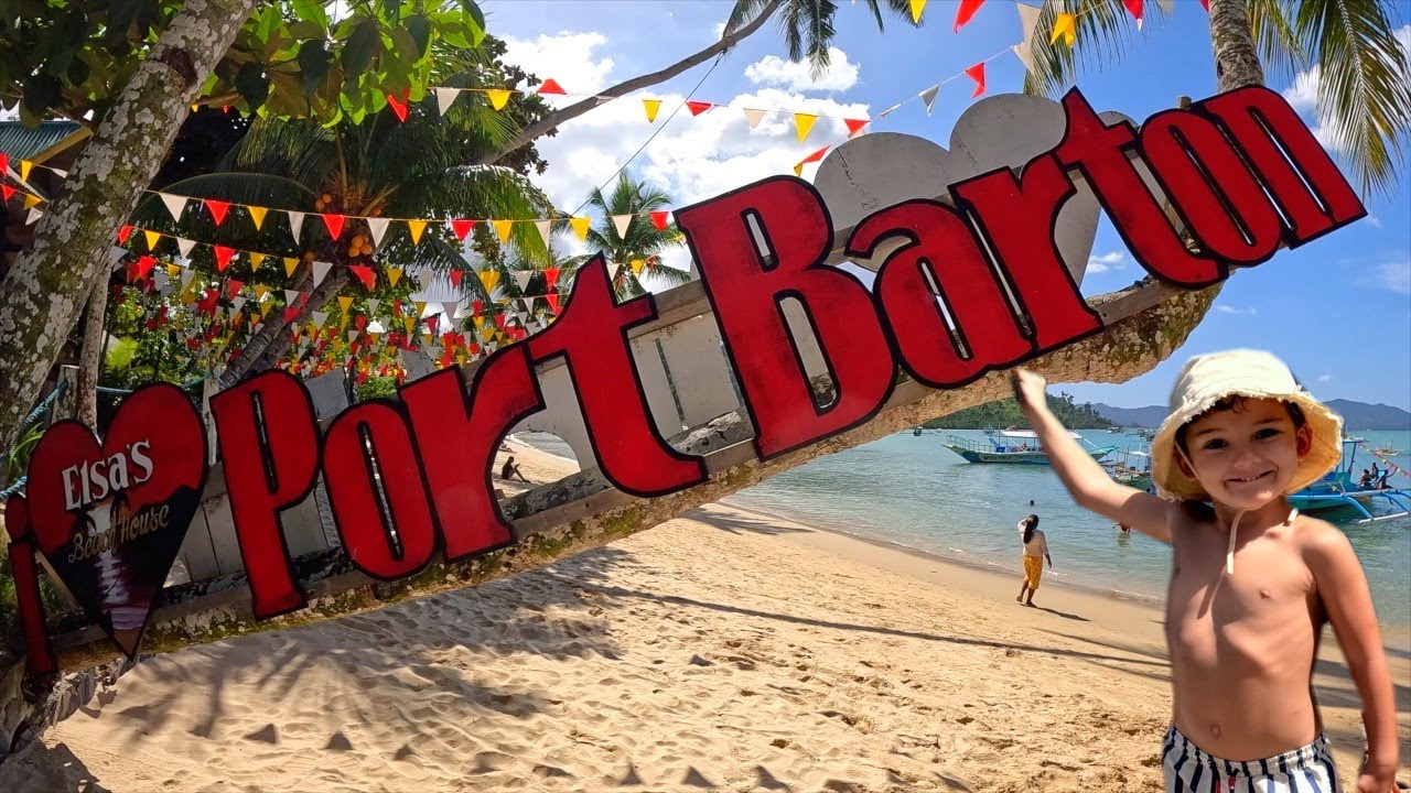 PORT BARTON🇵🇭 PALAWAN 3 DAYS. THE AUTHENTIC PHILIPPINES, MUCH BETTER THAN EL NIDO! 4K