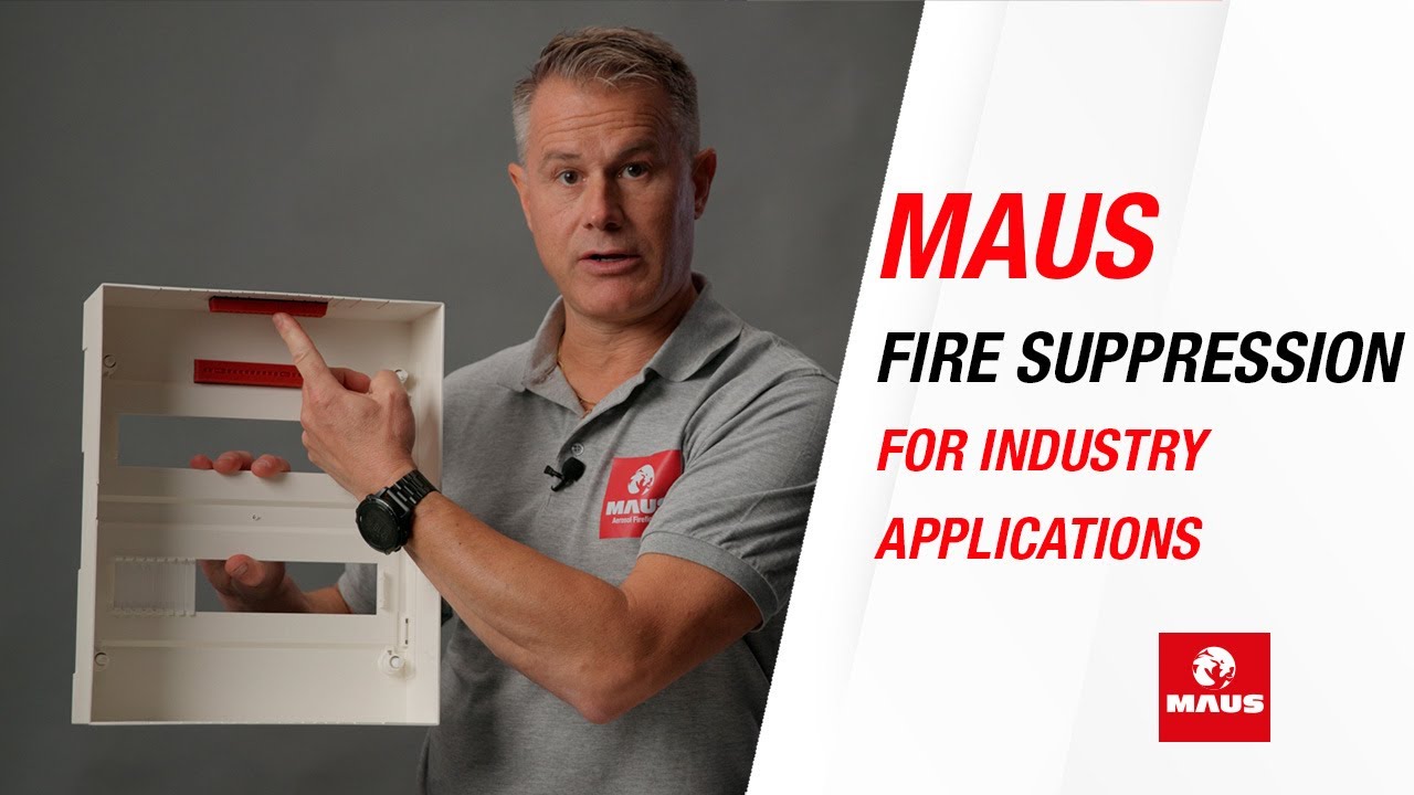 MAUS Fire Suppression for Industry applications.