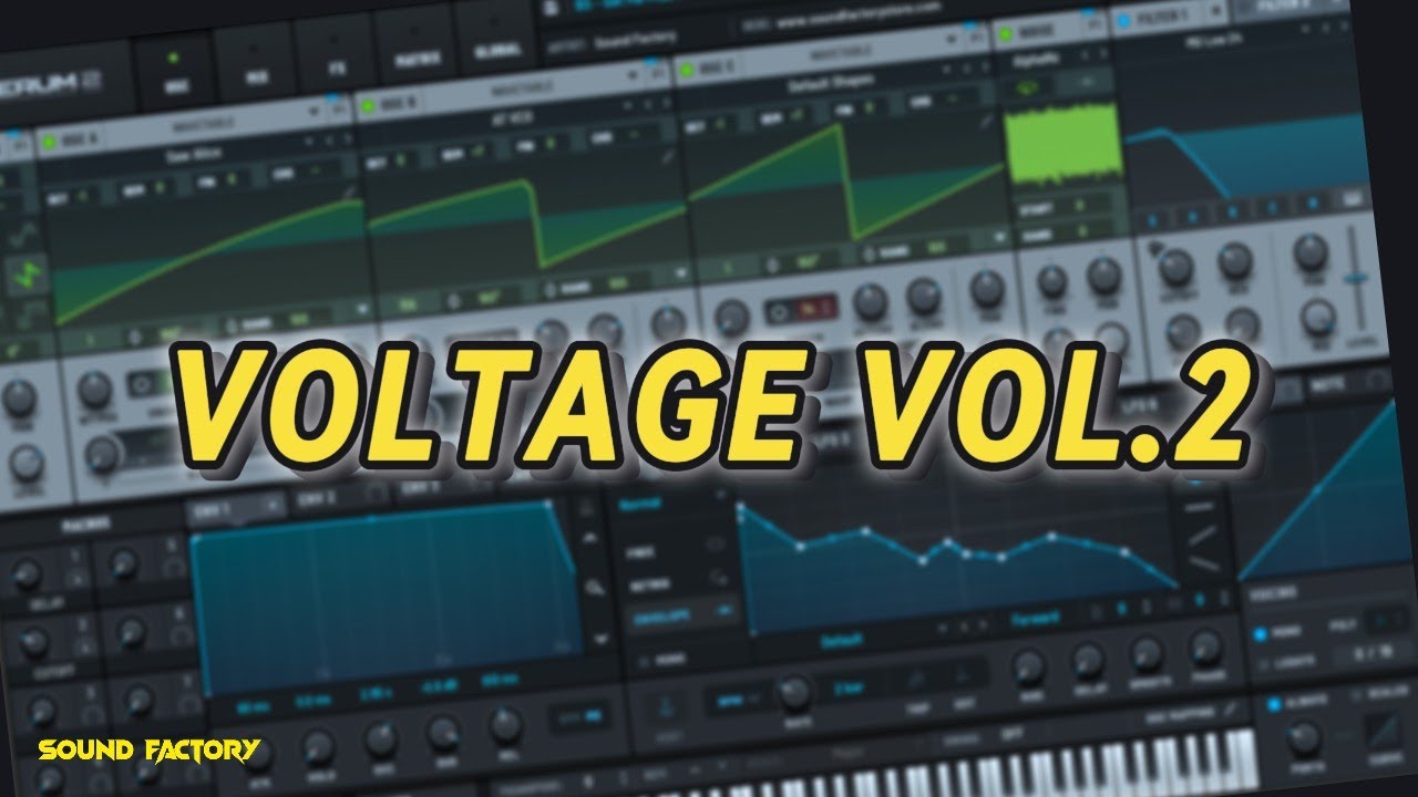 Voltage Vol.2 – Club Sound Presets for Serum 2 (Inspired by Mau P, Odd Mob & More)