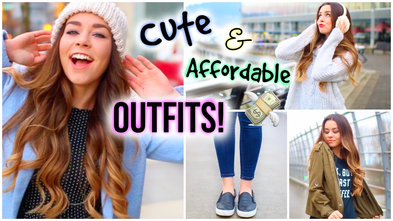 Cute & Affordable Outfit Ideas For Winter!
