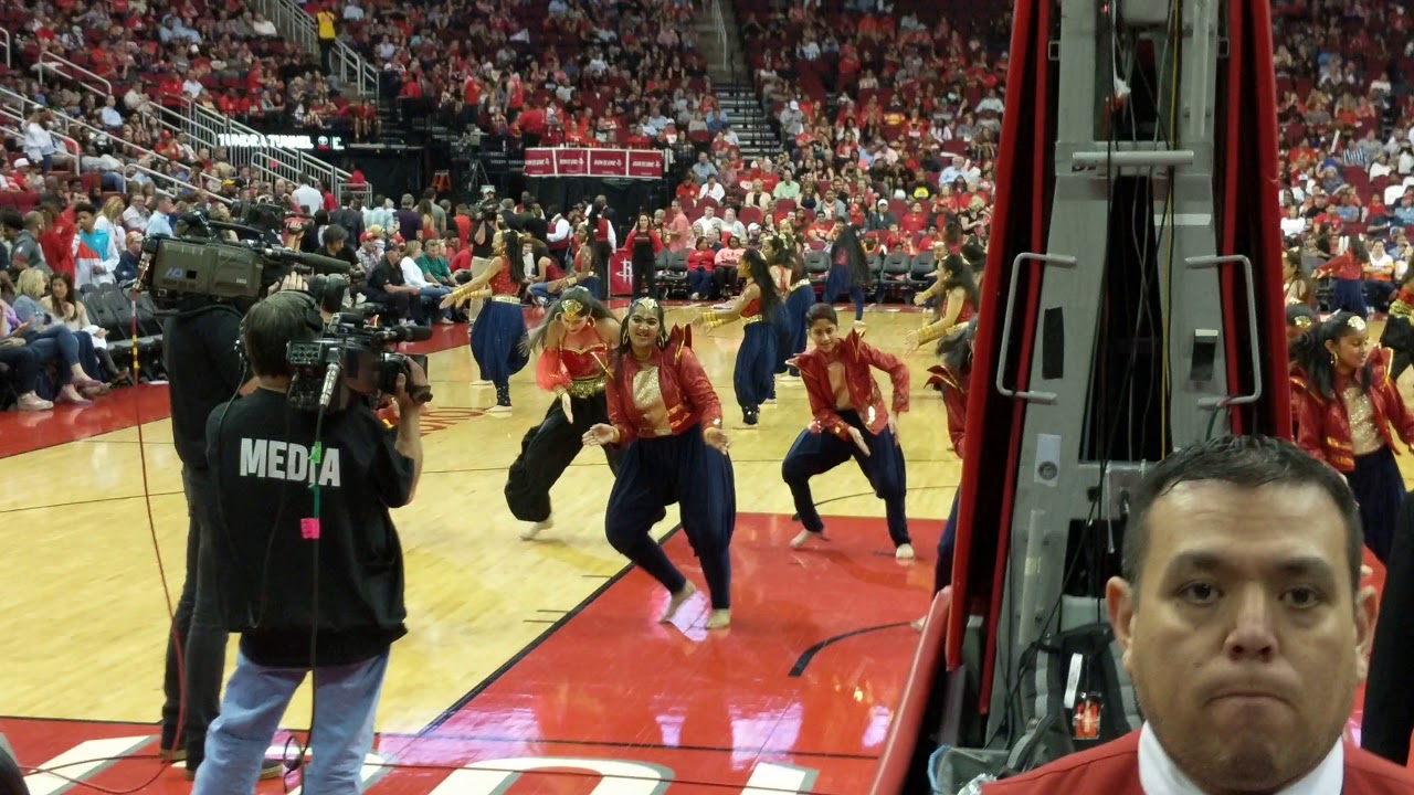 Rhythm India - Rockets half time performance
