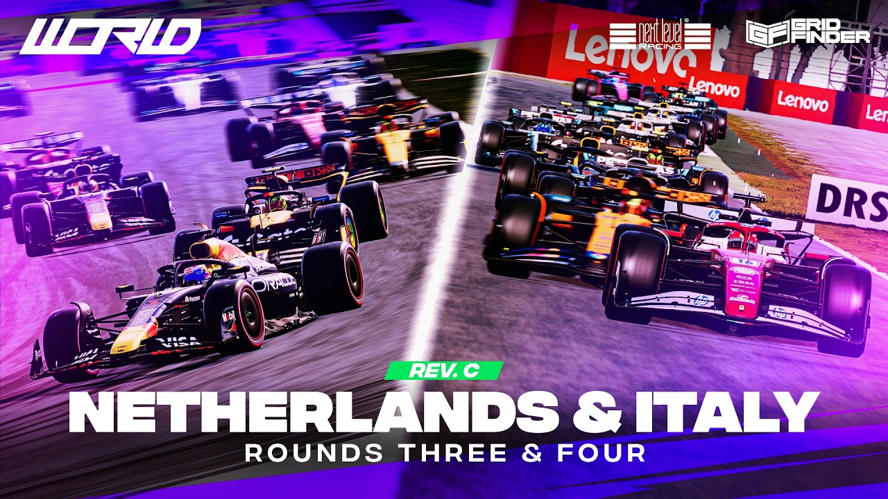 WOR I F1 25: Console | Legacy Division | Season 7: Round 3 & 4 | Netherlands & Italy