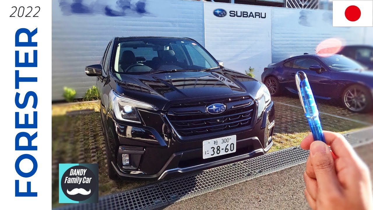 Outdoor! new FORESTER 2022 Japan Test Drive. [Exterior & Interior chapter]