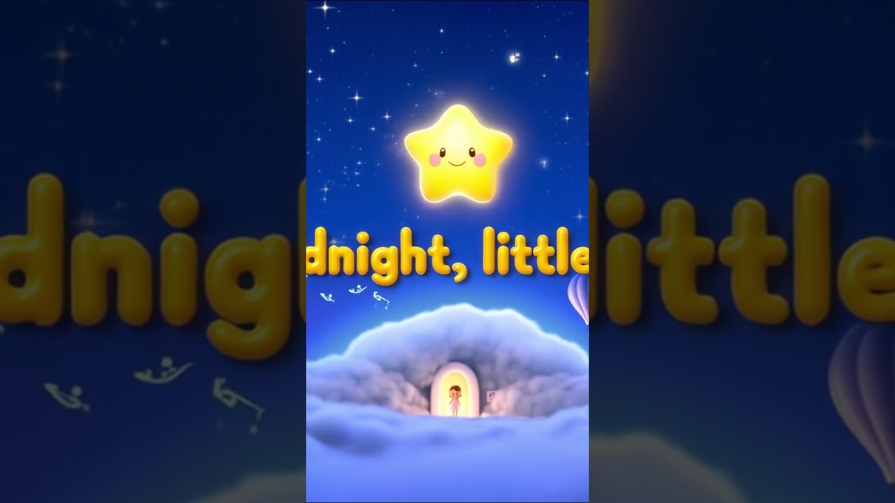 🎵 Goodnight Little Star – A bedtime song for children | Simple Songs Kids Songs 🌙✨