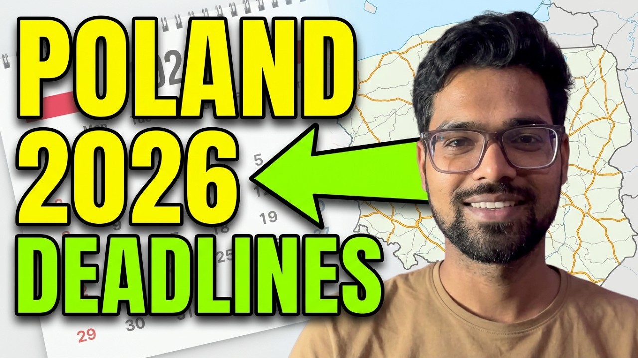 Deadlines for Poland Study Visa 2026 | Step-by-Step Timeline