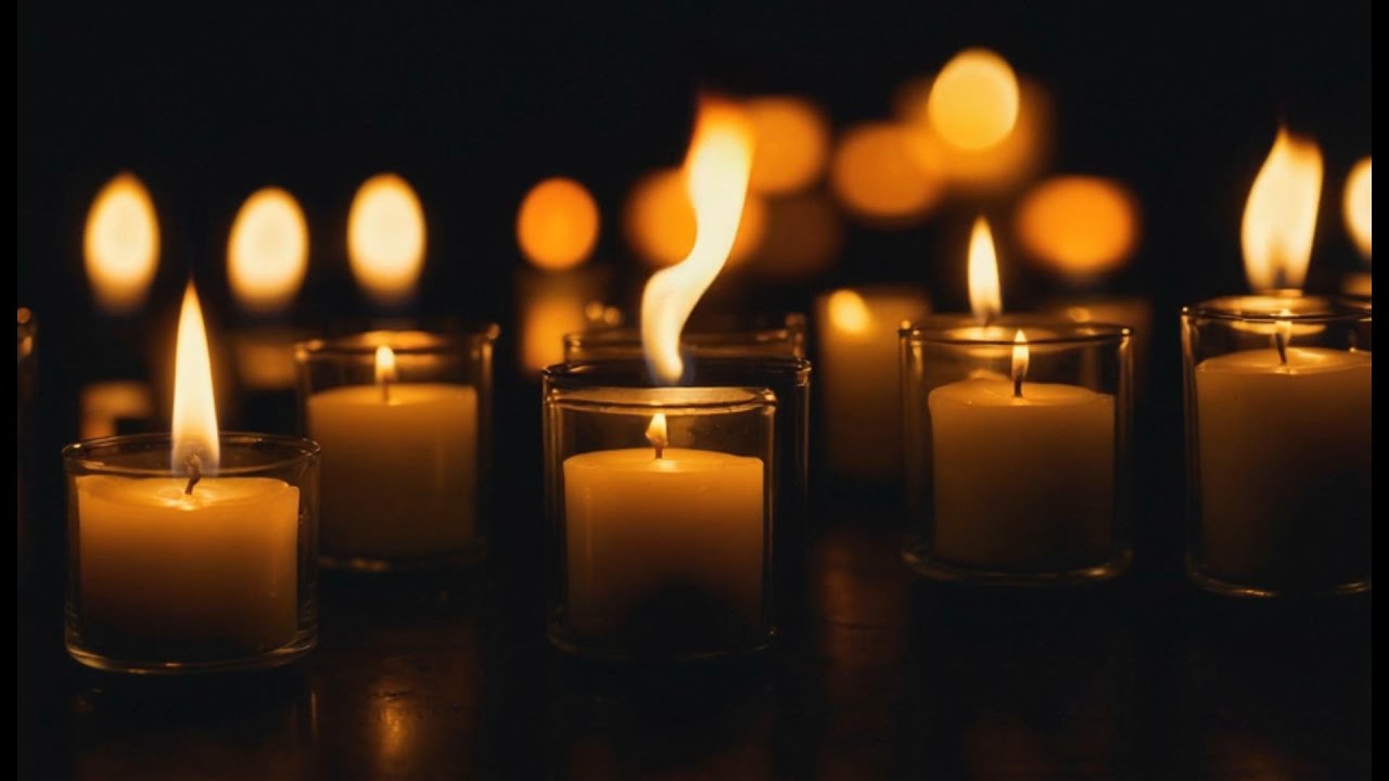 Candlelight at Night 🕯️ Soft Candle Flames for Sleep, Calm & Stillness (6 Hours)