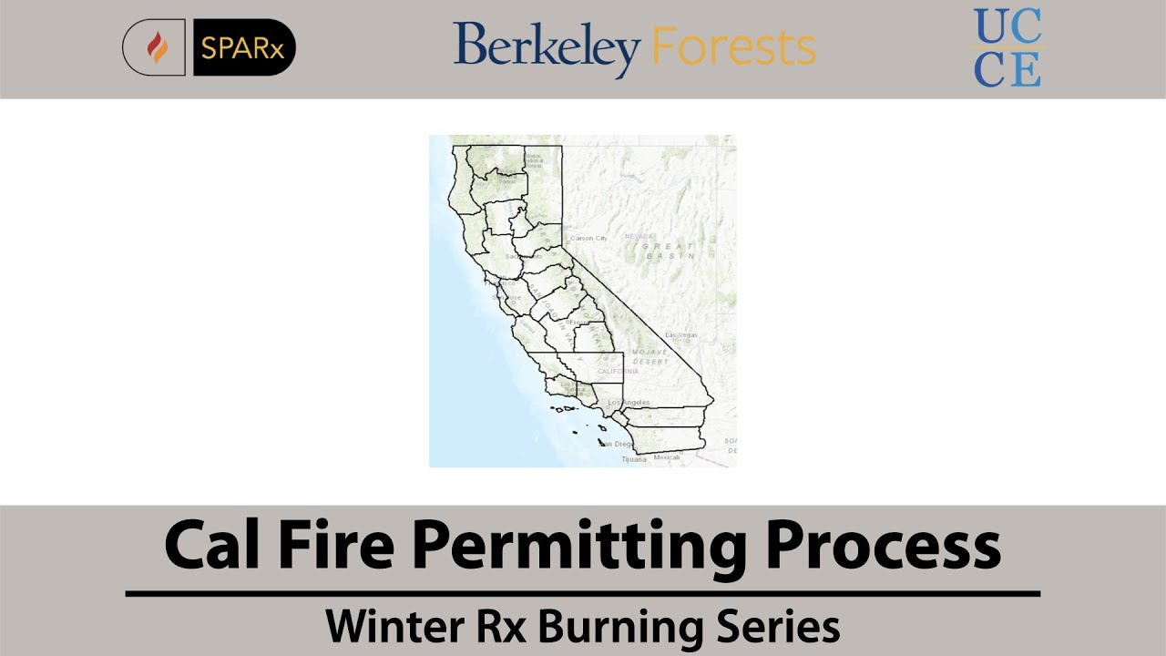 Cal Fire Permitting Process