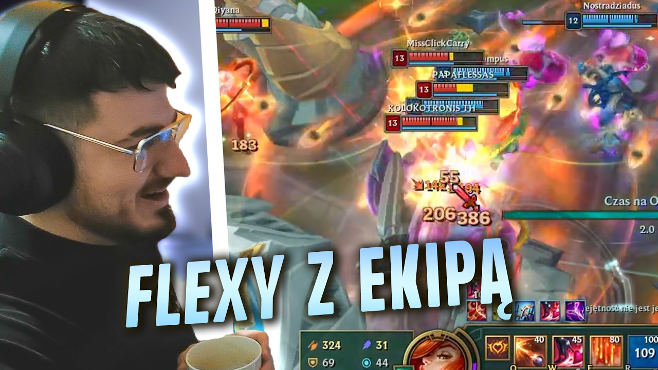NEEX | COACHING OD RYBSONA | WIECZORNE FLEXY w/ NITRO,STOMP,TUSZOL,MARIO | YUNARA ADC | NEEX SHOTY