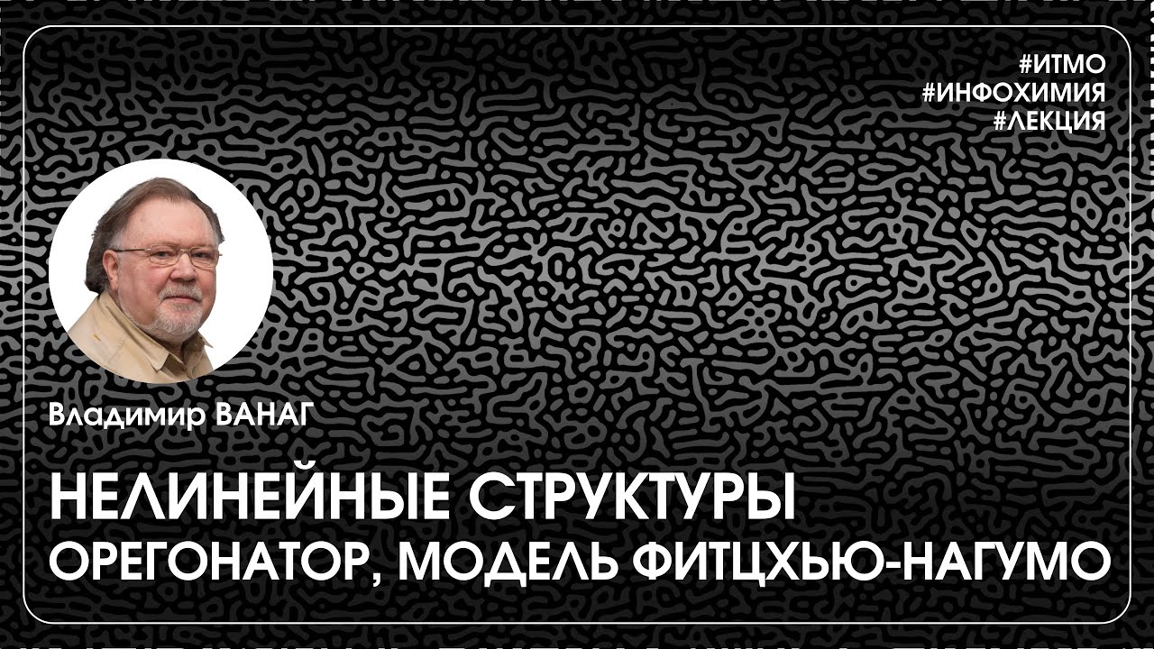 Владимир ВАНАГ &ndash; ОРЕГОНАТОР, МОДЕЛЬ ФИТЦХЬЮ-НАГУМО. Нелинейные структуры