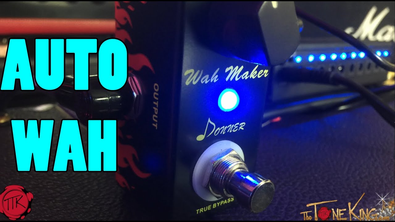 Donner Wah Maker - AUTO Wah Pedal - Demo & Review