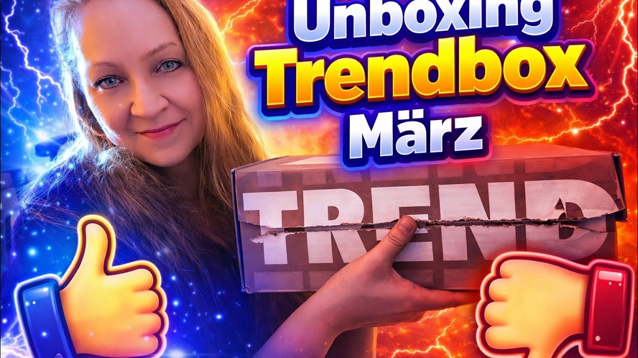 TrendBox März UNBOXING 😍 Was ist diesmal drin? Lohnt es sich?! 📦✨