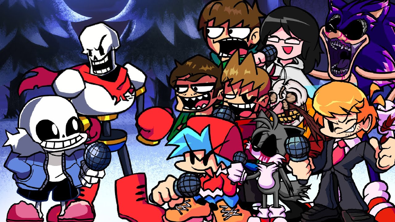 BONEDOGGLE But Everyone Sings It 😎 (Different Characters Sing It) Indie Cross