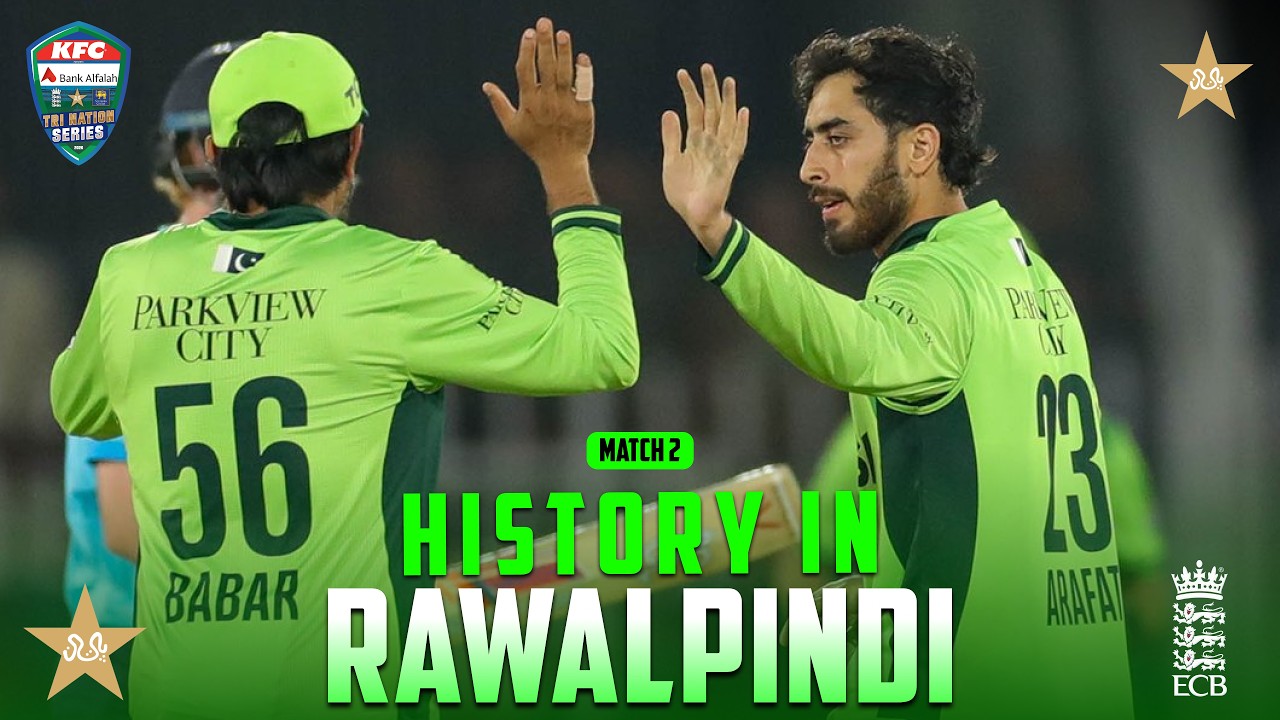 Arafat Minhas&rsquo;s 6 for 40 and 59 Sink England | Pakistan Go Two from Two | Full Highlights | MZS1J
