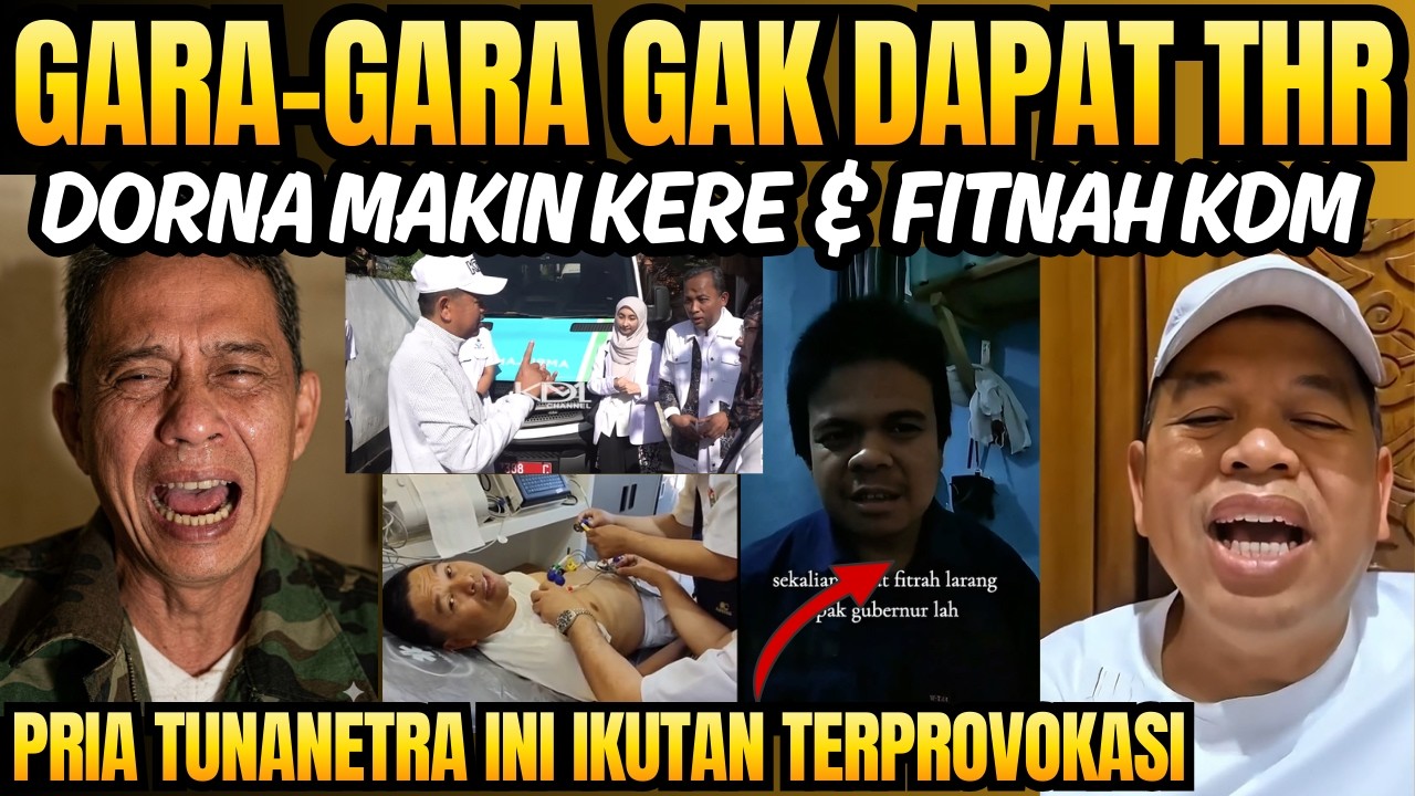 Komplit sudah penderitaan Dorna! Gk dapat THR malah sebar fitnah soal Surat Edaran DEDI MULYADI