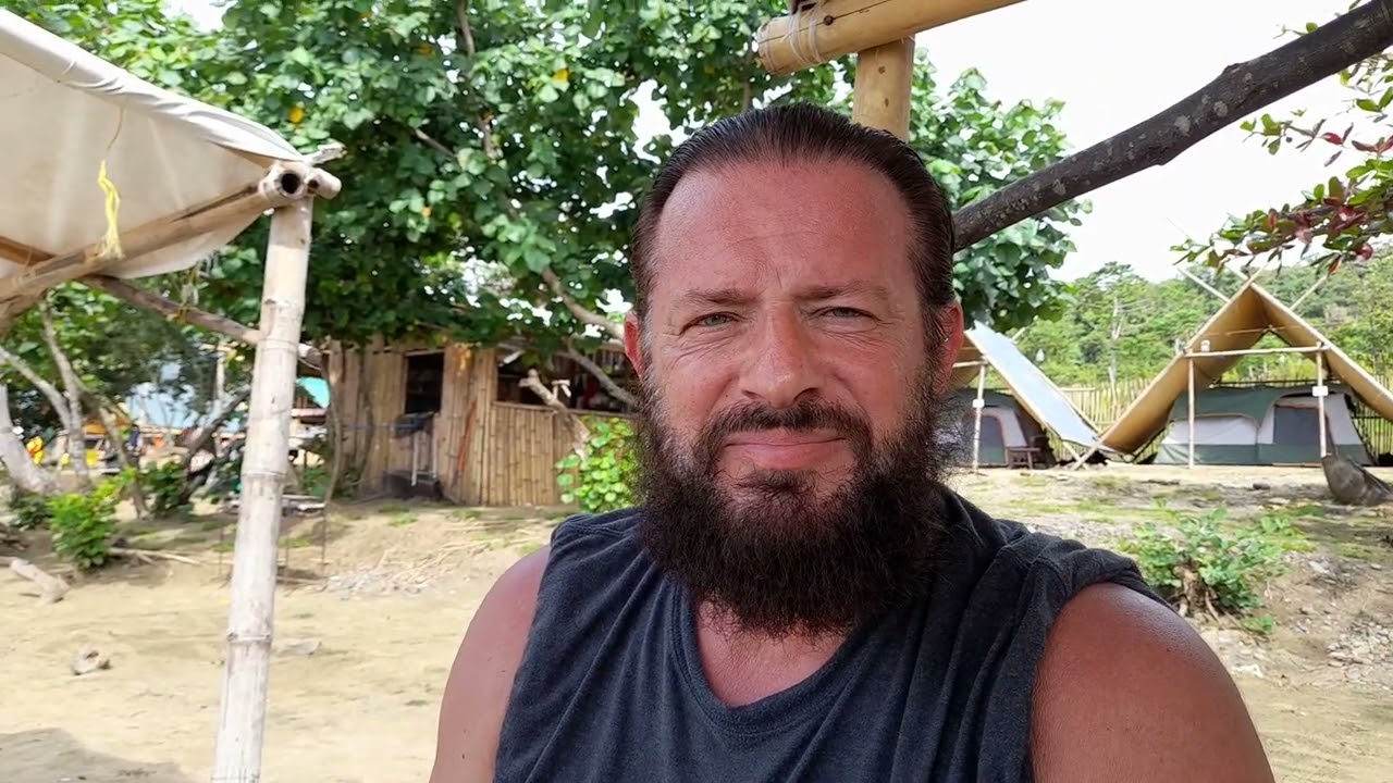 Costas Mandylor on the set of 1521: The Battle of Mactan