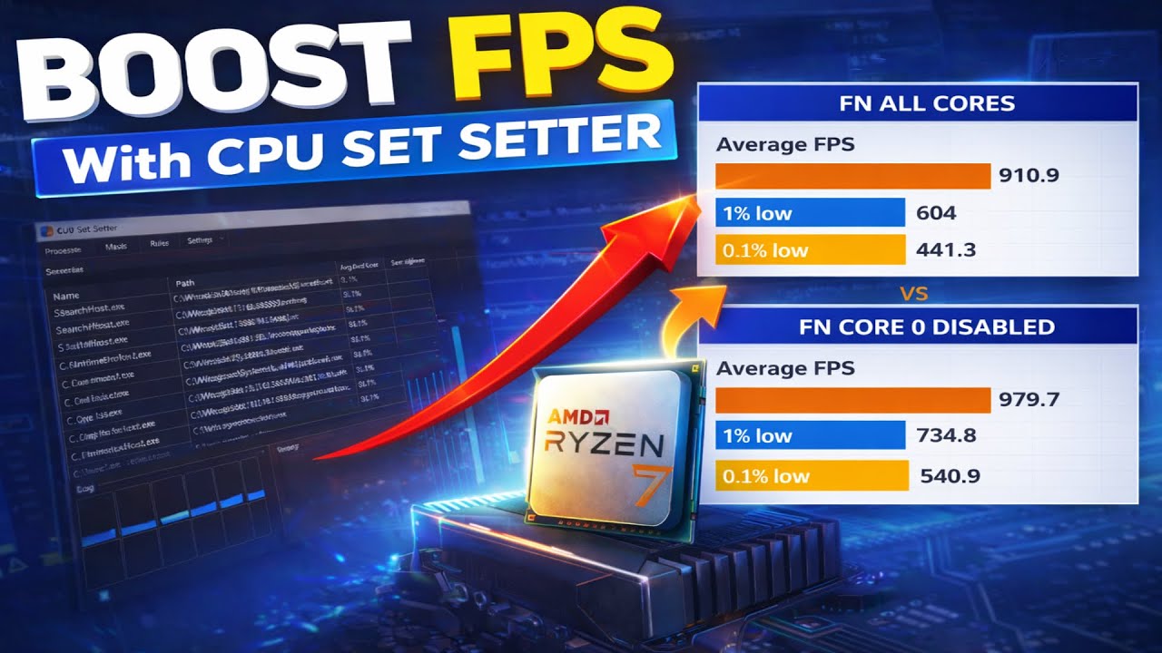 Отключение ядра 0 повысило мой FPS до 20% (Ryzen 7 9800X3D).