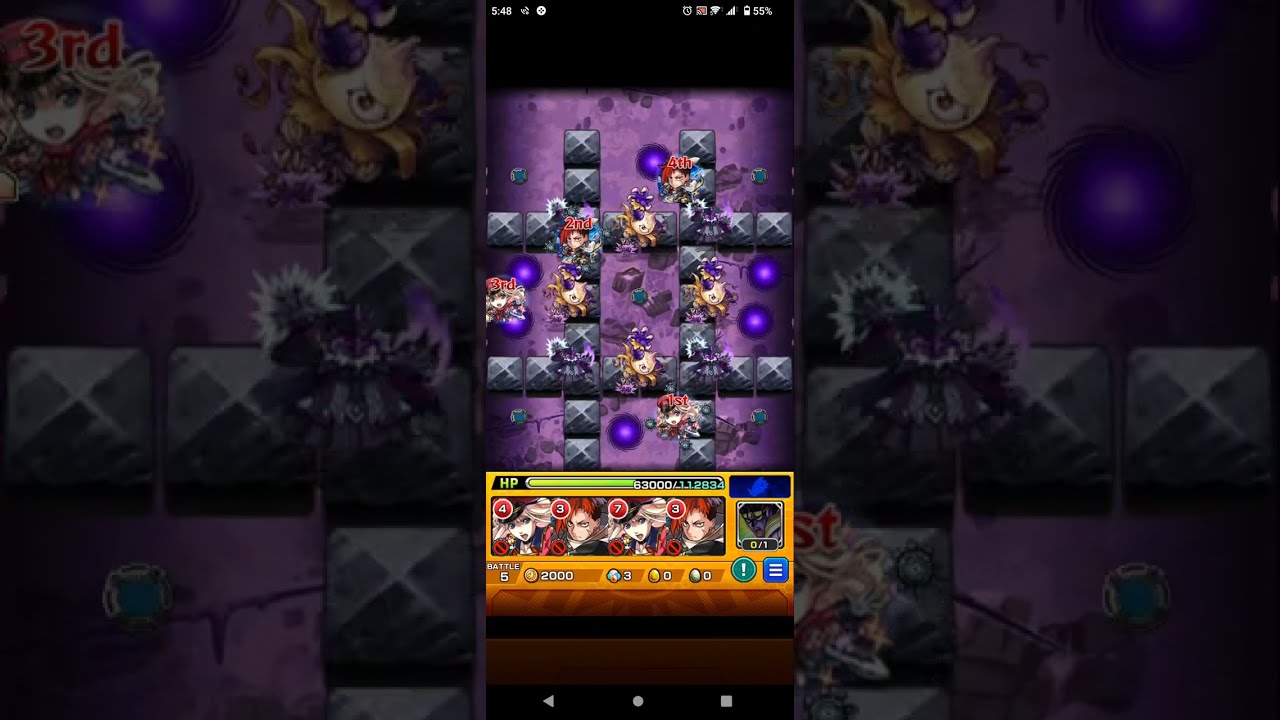 【練習】訓練場キャローネ　アップロード1日目【モンスト】