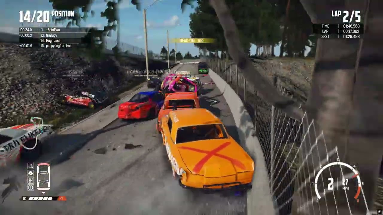 Wreckfest Fun on Modded Tracks (The Very TrackPack 2)