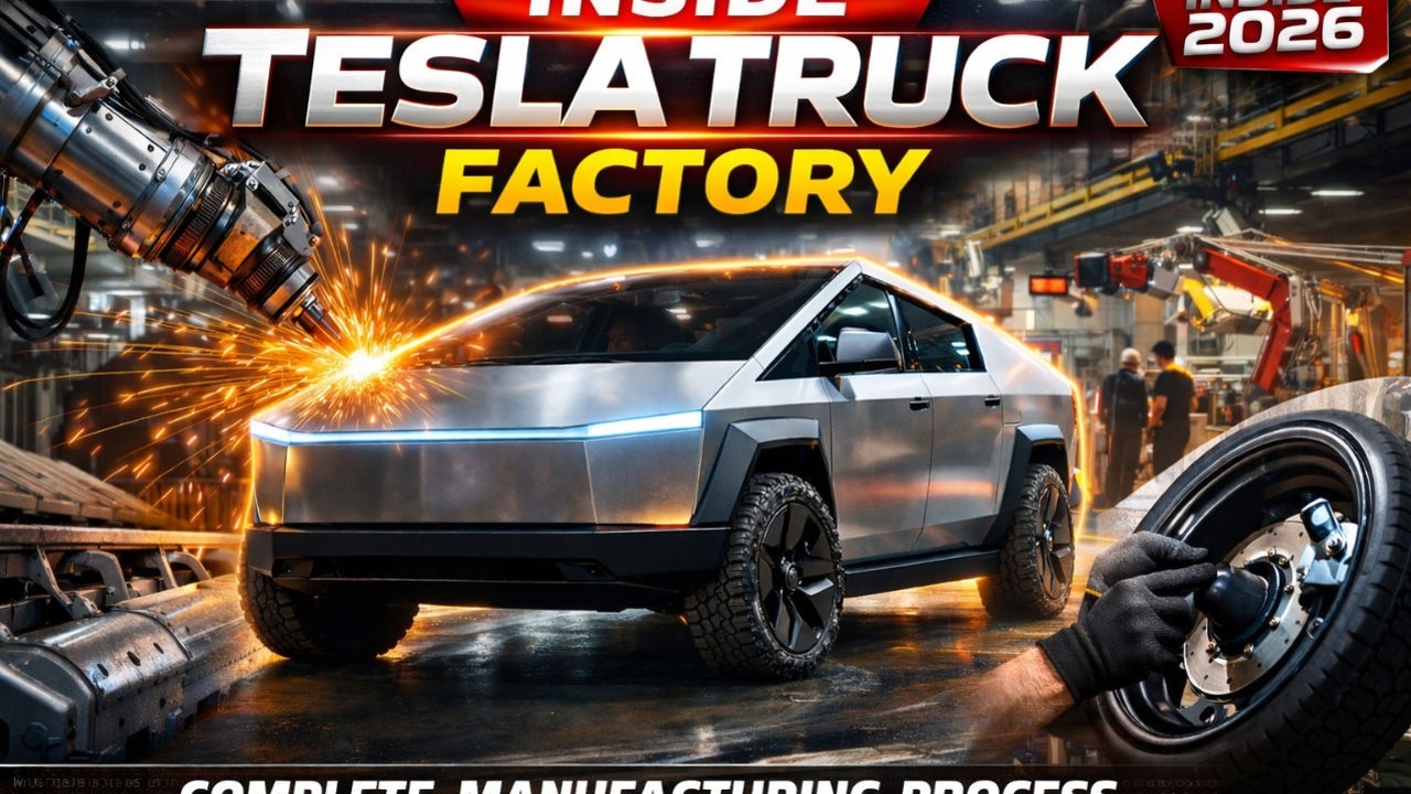 Inside Tasla Truck Factory | Complete Manufacturing Process