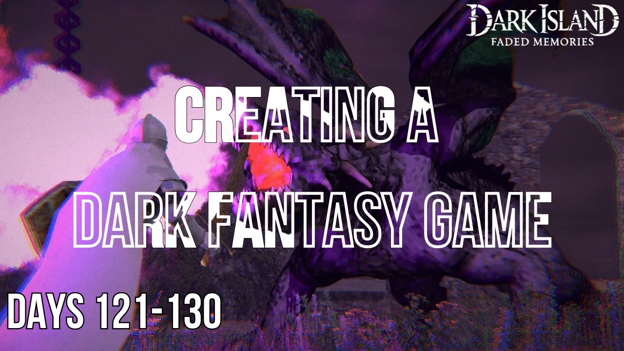 Making a DARK FANTASY GAME -  Days 121 to 130 I TikTok Compilation