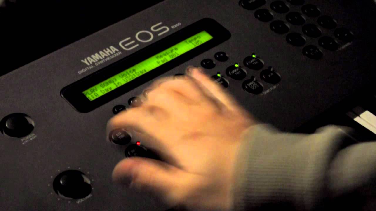 YAMAHA EOS B200 DEMO with VoiceCard RCD4000