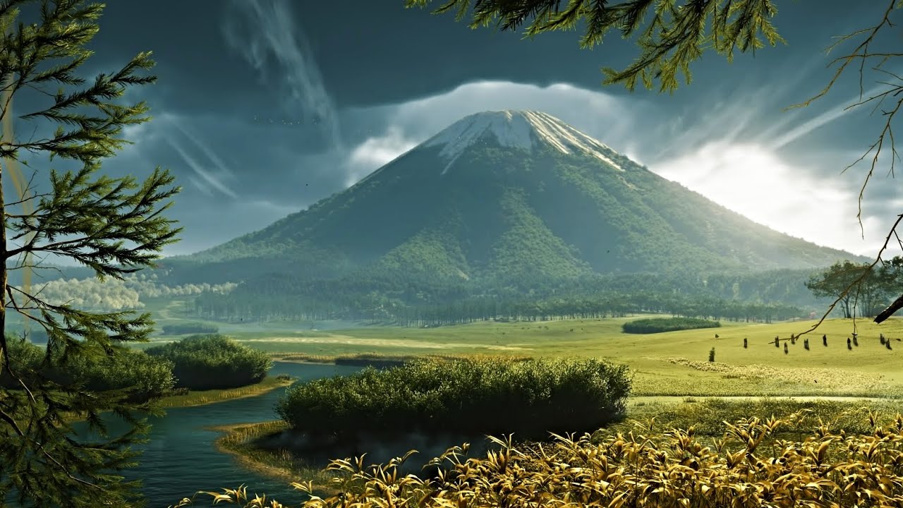 Ghost of Yotei | 2 Hours Ambience | Stunning Scenery and Landscapes