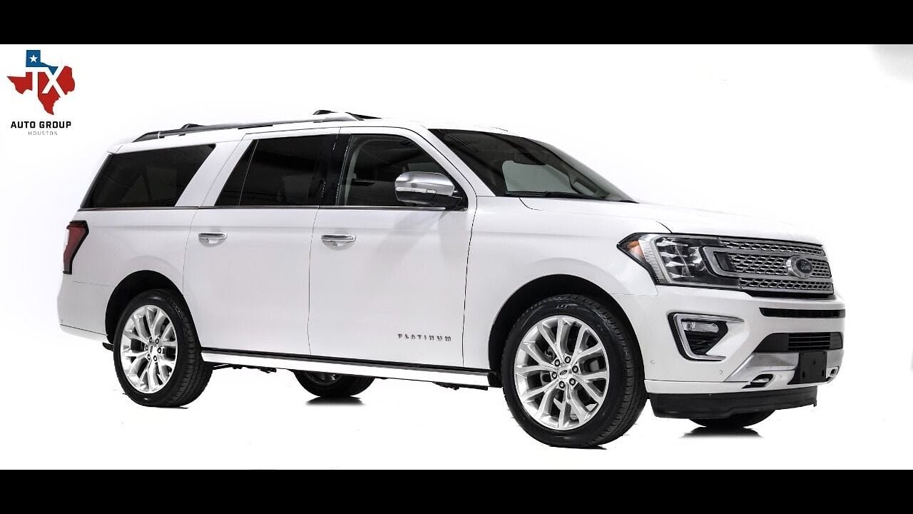 2018 Ford Expedition MAX Platinum 4X4 Loaded SUV - 400 Horsepower 3.5L V6 Twin Turbo - For Sale