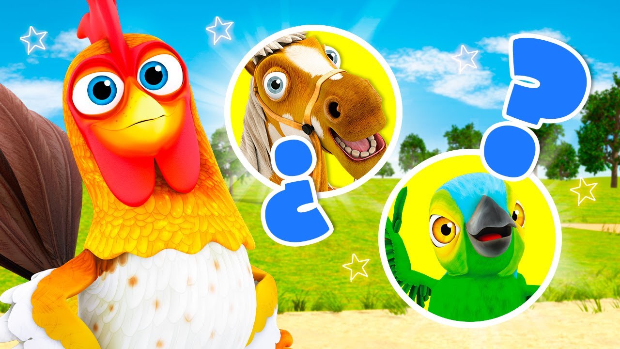 This is the Farm | Guess the animals with Bartolito | Let’s Play | Zenon The Farmer