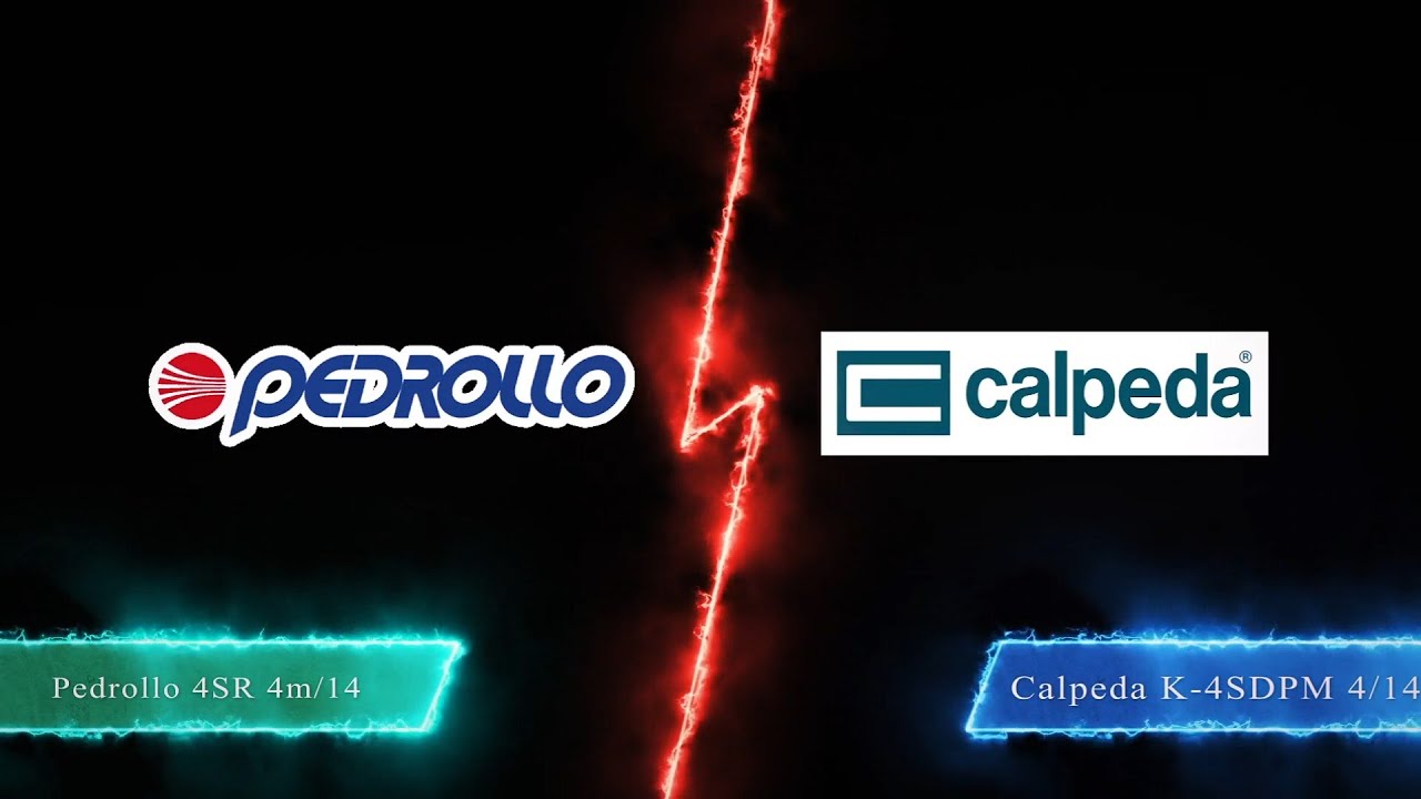 Сравнение Pedrollo 4SR 4m/14 и Calpeda K-SDPM 4/14