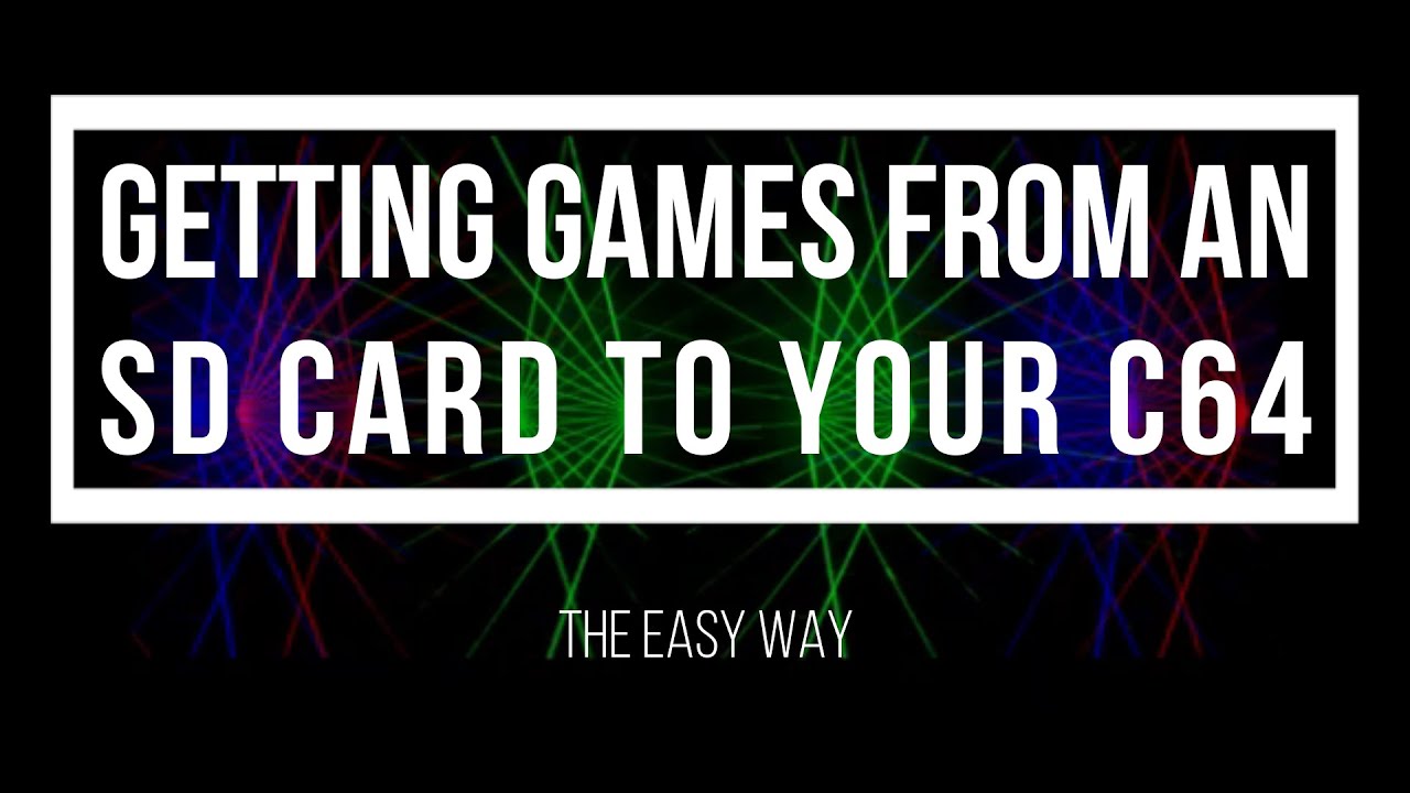 How to use an SD card with your Commodore 64 (Exploring C64ing)