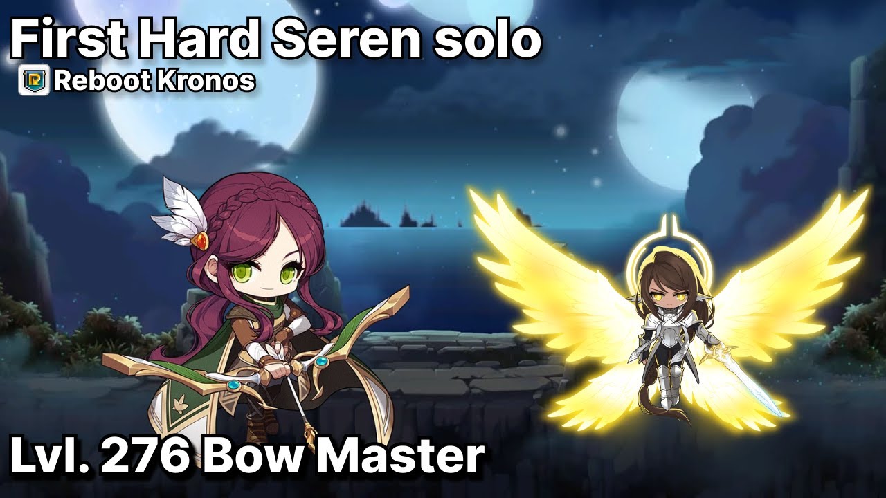 [Lvl. 276 Bow Master] Hard Seren solo [Reboot Kronos]
